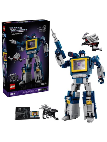 LEGO Icons 10358 Transformers Soundwave
