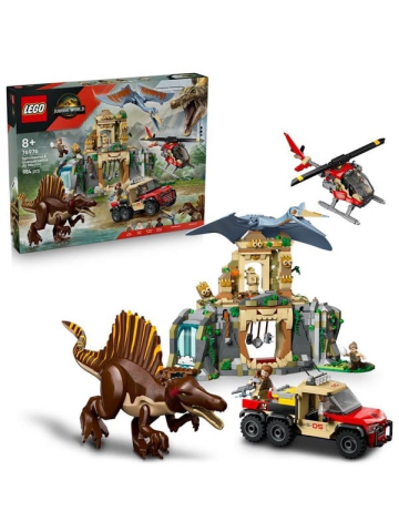 LEGO Jurassic World 76976 Spinosaurier  Quetzalcoatlus Hubschrauber-Einsatz