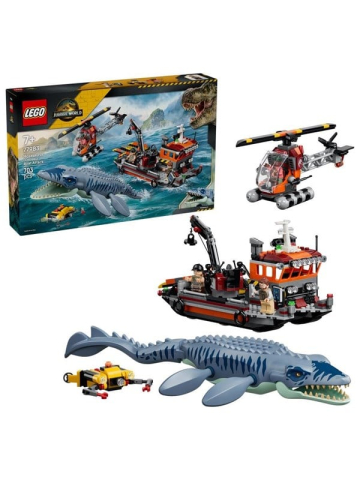 LEGO Jurassic World 77983 Mosasaurier-Angriff auf das Boot