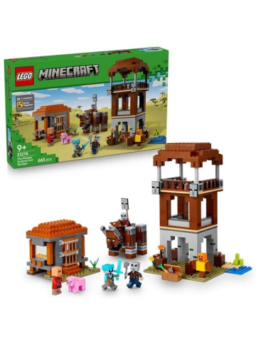 LEGO Minecraft 21278 Ein Verwster am Plnderer-Auenposten