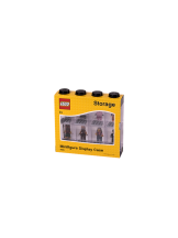 LEGO Minifiguren-Schaukasten fr 8 minifiguren schwarz