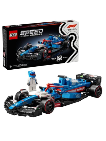 LEGO Speed Champions 77246 Visa Cash App RB VCARB 01 F1 Rennauto