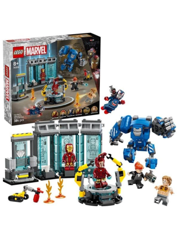 LEGO Super Heroes 76315 Iron Mans Labor Halle der Rstungen