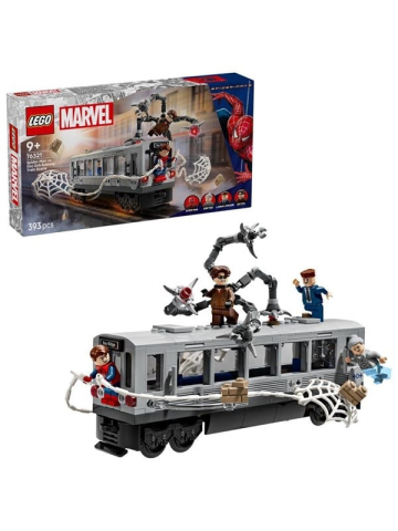 LEGO Super Heroes 76321 Spider-Man vs Doc Ock Showdown in der U-Bahn