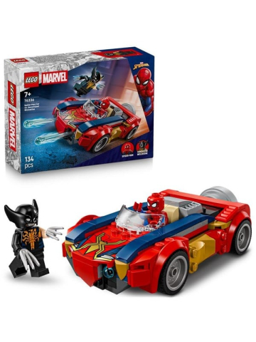 LEGO Super Heroes 76336 Spider-Man Auto vs Venomized Wolverine