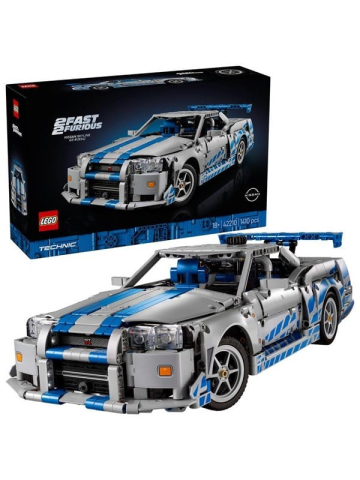 LEGO Technic 42210 2 Fast 2 Furious Nissan Skyline GT-R R34 Flitzer