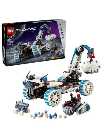 LEGO Technic 42211 Lunar Outpost Mondrover-Raumfahrzeug