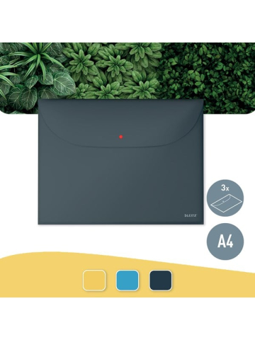 Leitz  Cosy Privacy Dokumentenhlle mit zwei Taschen Samtgrau