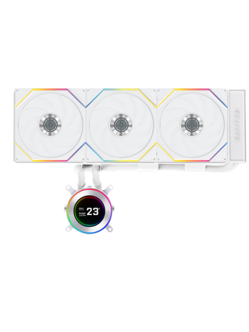 Lian Li Hydroshift II LCD-C 360TL Wireless White - CPU-Wasserkhlung - Max 28 dBA