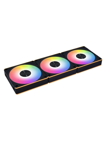 Lian Li UNI FAN CL Wireless Reverse 3-Pack - Gehuselfter - 120mm - Schwarz mit RGB LED - 31 dBA