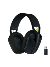 Logitech G435 LIGHTSPEED Wireless Gaming Headset - Black