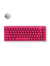 MCHOSE Ace 68 Turbo Berry Red - Gaming Tastatur TKL - 65 - Englisch US - Rot