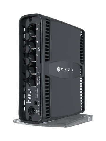 MikroTik hAP ax² - wireless router - Wi-Fi 6 - desktop wall-mountable - Wireless router Wi-Fi 6