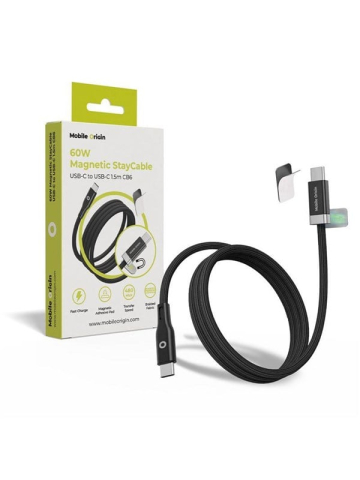Mobile Origin 60W Magnetic StayCable USB-C to USB-C 15m CB6