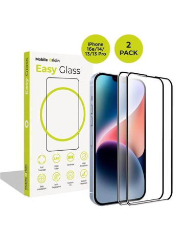 Mobile Origin EasyGlass iPhone 17e16e141313 Pro - 2 pack