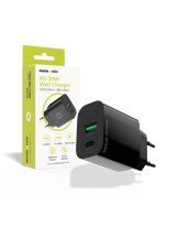 Mobile Origin PD20W Wall Charger MO12 - black - 1 USB-A  1 USB-C
