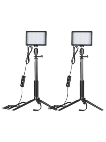 Neewer ZC-10S LED Lamp Kit with Filters and Tripods