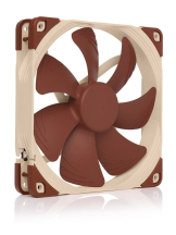 Noctua NF-A14 PWM - Gehuselfter - 140mm - Braun - 19 dBA