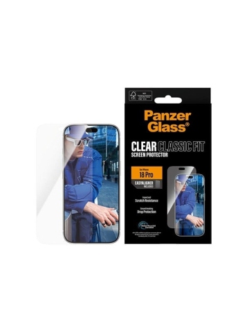 PanzerGlass Screen Protector Apple iPhone 18 Pro  Classic fit w EasyAligner