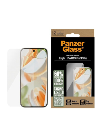 PanzerGlass Screen Protector Google Pixel 10  10 Pro  9  9 Pro  Classic Fit