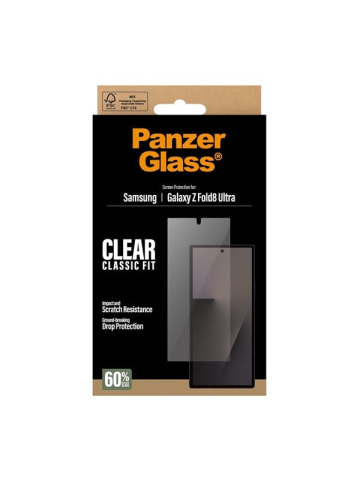 PanzerGlass Screen Protector Samsung Galaxy Z Fold8 Ultra Ultra sub-screen  Classic Fit