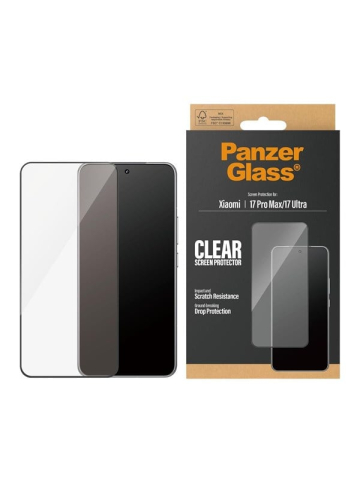 PanzerGlass Screen Protector Xiaomi 17 Ultra  17 Pro Max  Ultra-Wide Fit