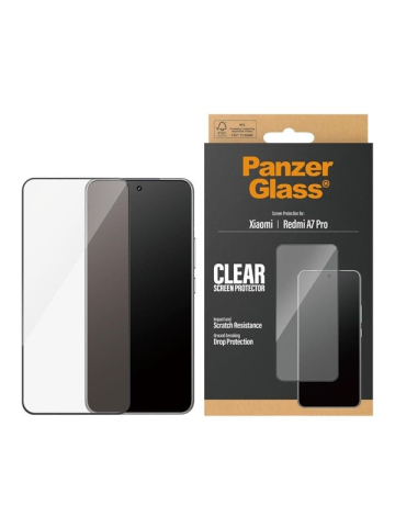 PanzerGlass Screen Protector Xiaomi Redmi A7 Pro 4G  A7 Pro 5G  Poco C81  Ultra-Wide Fit