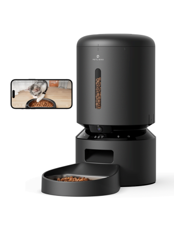 Petlibro Granary Smart Kamera-Futterautomat 5L  Schwarz