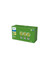 Philips LED-Lampe Ultra Efficient A60 73W827 100W Clear 3-pack E27