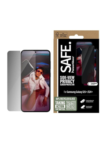 SAFE by PanzerGlass Privacy Screen Protector Samsung Galaxy S25 Ultra-Wide Fit