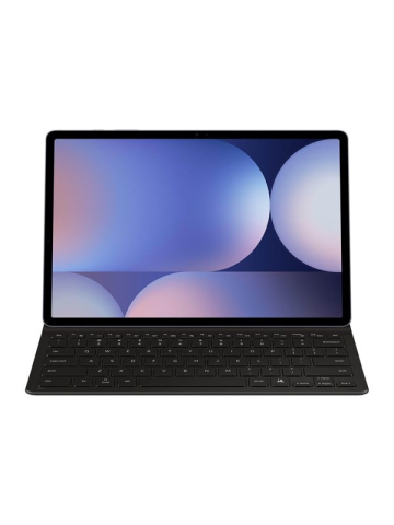 Samsung Galaxy Tab S10  Tab S9 FE  Tab S9 - Book Cover Keyboard Slim - Black German - Tastatur  Folio-Set - Schwarz