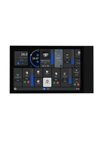 Shelly Wall Display XL Black - WiFi-Touchscreen