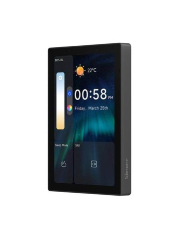 Sonoff Smart Control Panel 120 Matter WiFiBluetoothZigBee black