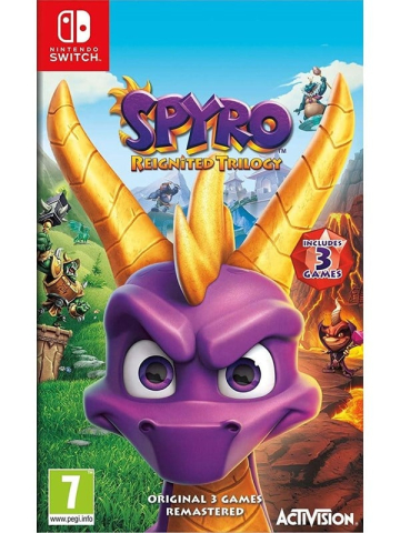 Spyro Reignited Trilogy - Nintendo Switch - Platformer - PEGI 7