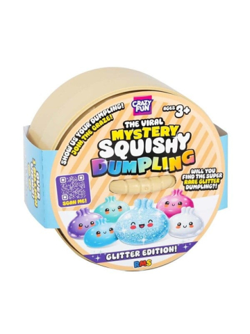 Squishy Dumplings Rainbow Glitter 10 cm - assorted