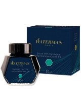 Waterman Fllertinte im Tintenfass  Harmonious Green  Tintenflacon mit 50 ml