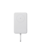 Xiaomi 33W Magnetic Power Bank 10000mAh - White Integrated Cable - 10000 mAh